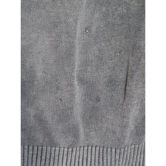 BKE Buckle Quarter Zip Sweater Men Size L Mock Neck Distressed Style Long Sleeve - Picture 11 of 13